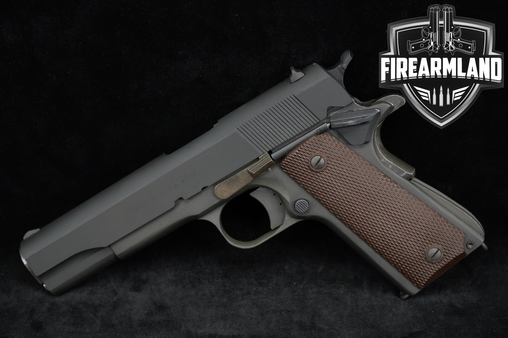 Auto Ordnance 1911A1 WWII Parkerized .45 ACP Parkerized in Very Good Condition Thumbnail