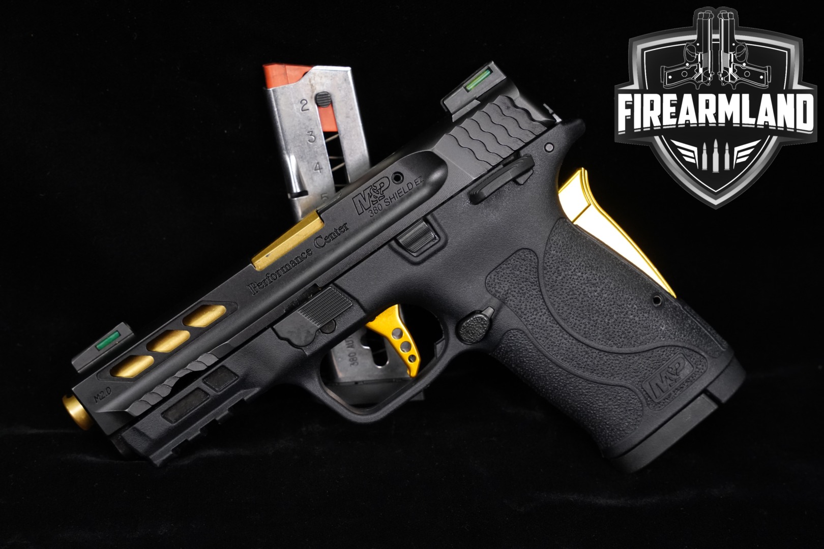 Smith & Wesson (S&W) M&P 380 Shield EZ Performance Center M2.0 .380 ACP Black in Very Good Condition Thumbnail