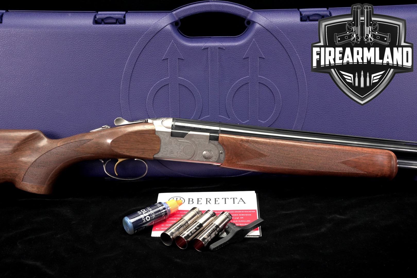 Beretta 686 Silver Pigeon I 12 Gauge Blued & Walnut in Very Good Condition Thumbnail