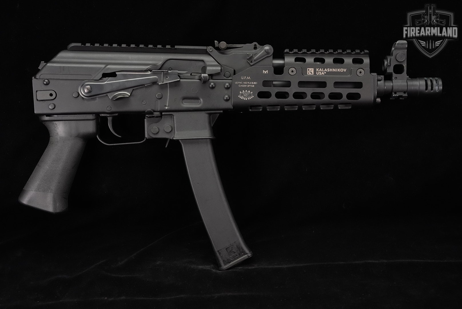 Kalashnikov KP-9 9mm 9.25" AKM AK47 AK-47 KP9 +5 MAGS, CASE-img-3