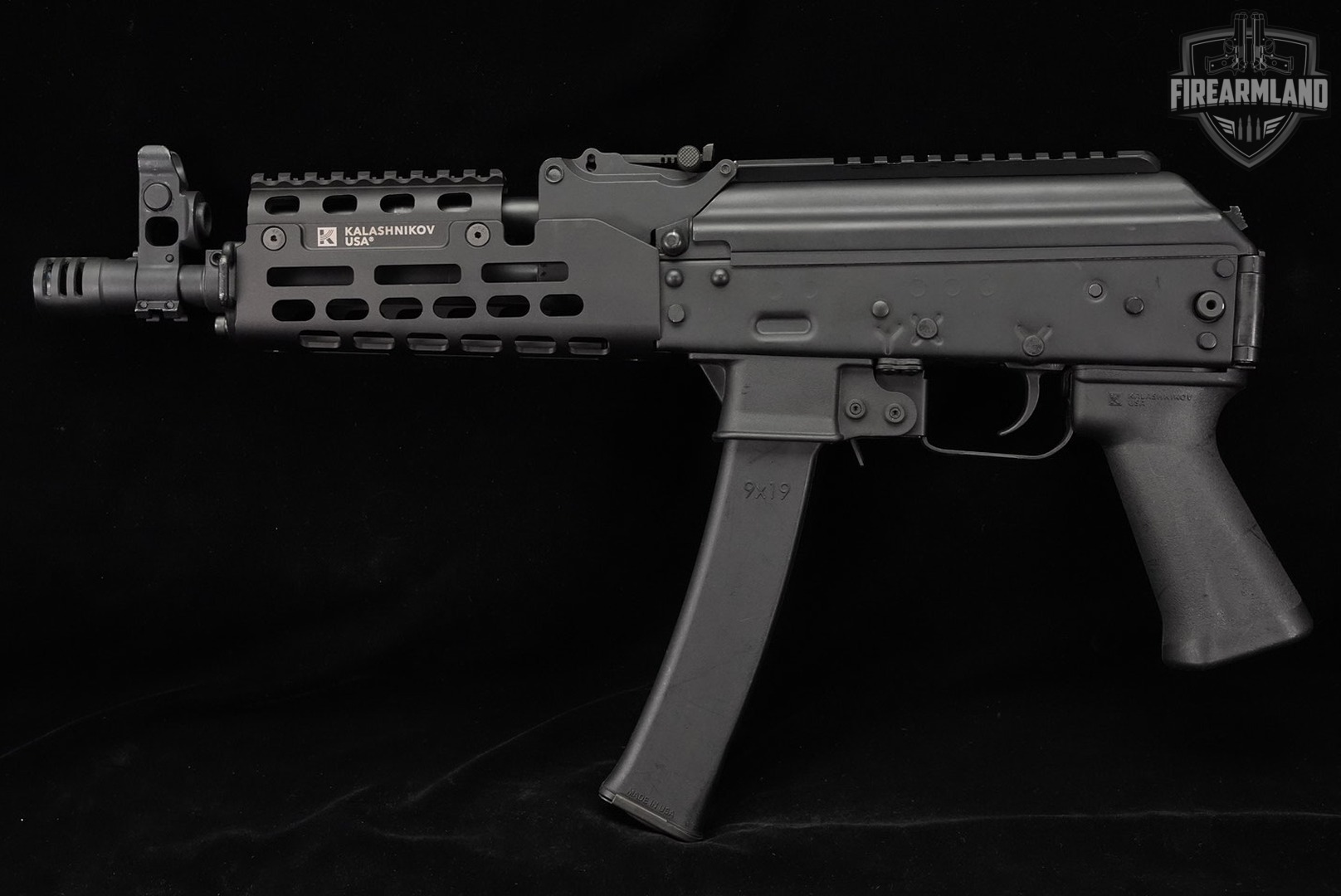 Kalashnikov KP-9 9mm 9.25" AKM AK47 AK-47 KP9 +5 MAGS, CASE-img-4