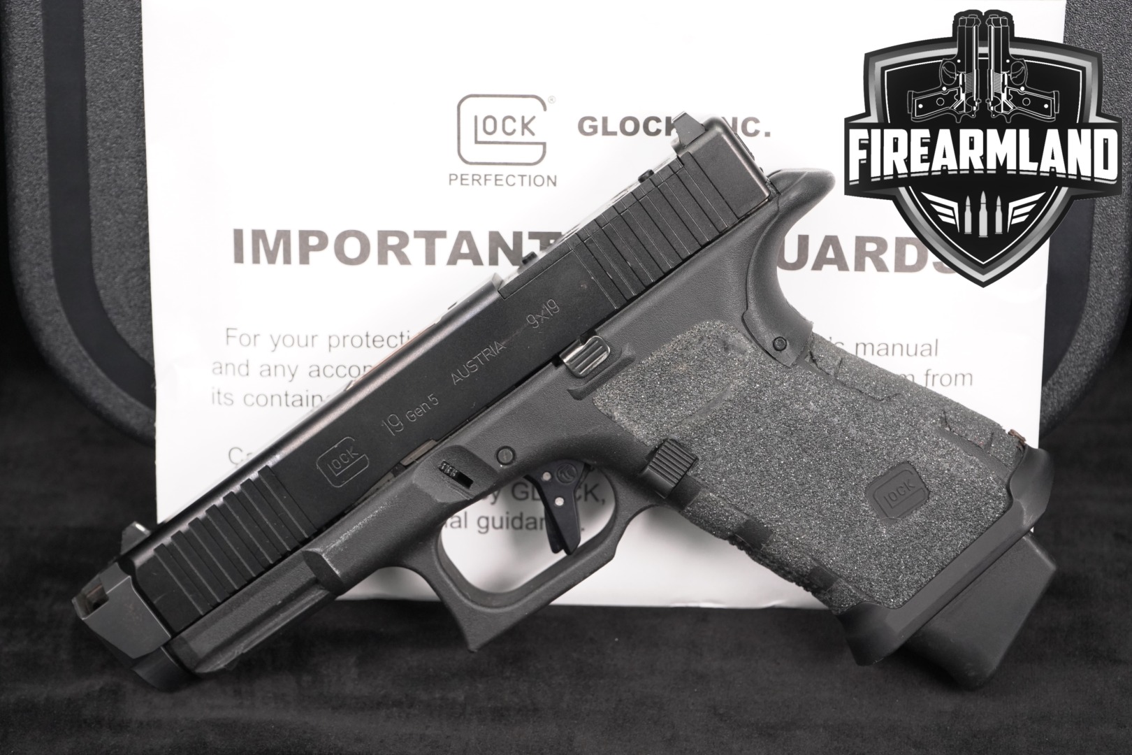 Glock G19 Gen5 MOS 9mm Luger Black in Good Condition Thumbnail