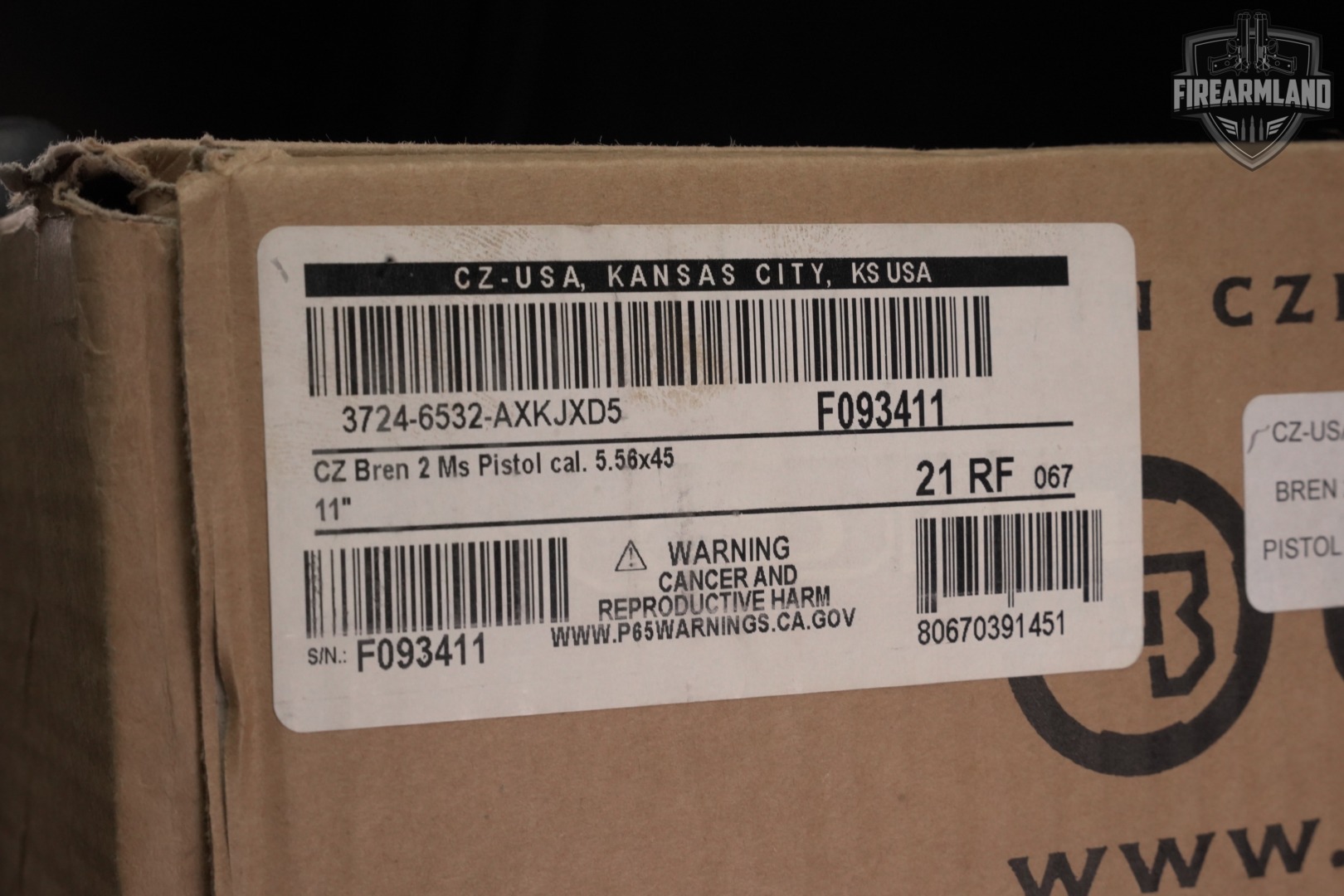 CZ BREN 2 Ms Pistol 5.56 NATO 11" Short-Stroke Piston +ORIG BOX-img-15
