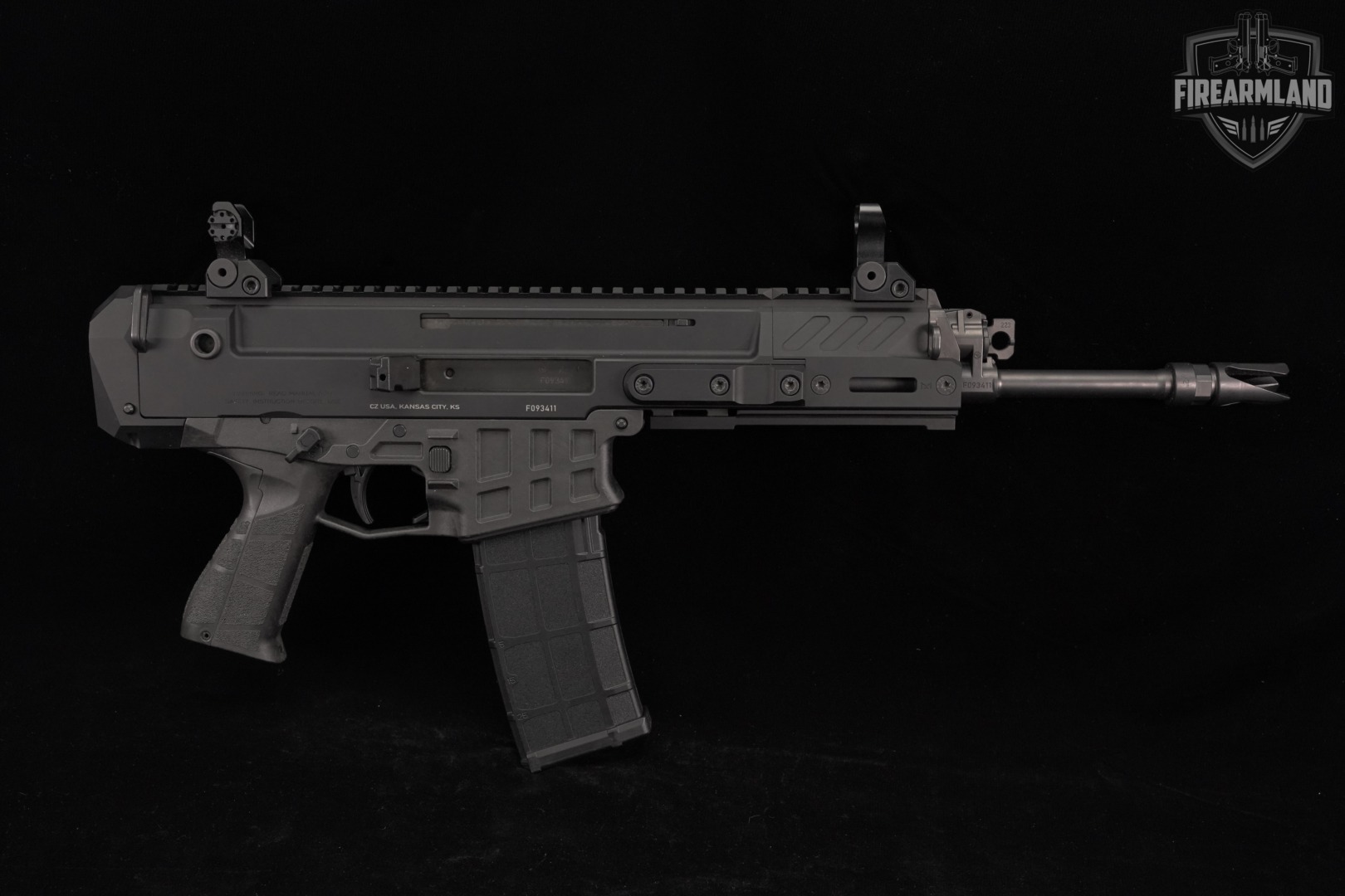CZ BREN 2 Ms Pistol 5.56 NATO 11" Short-Stroke Piston +ORIG BOX-img-3