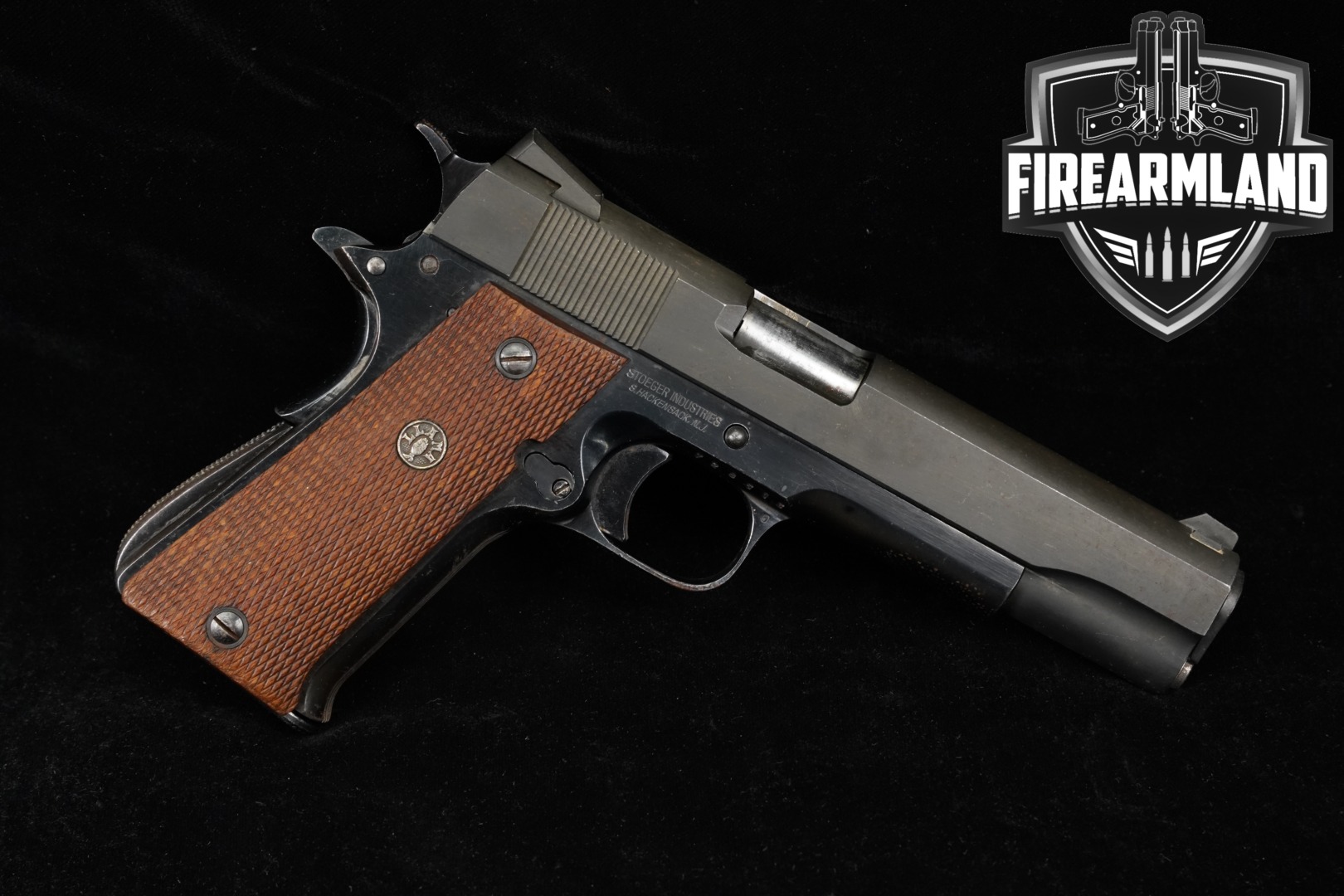 Llama Model VIII .38 Super Blued in Fair Condition Thumbnail