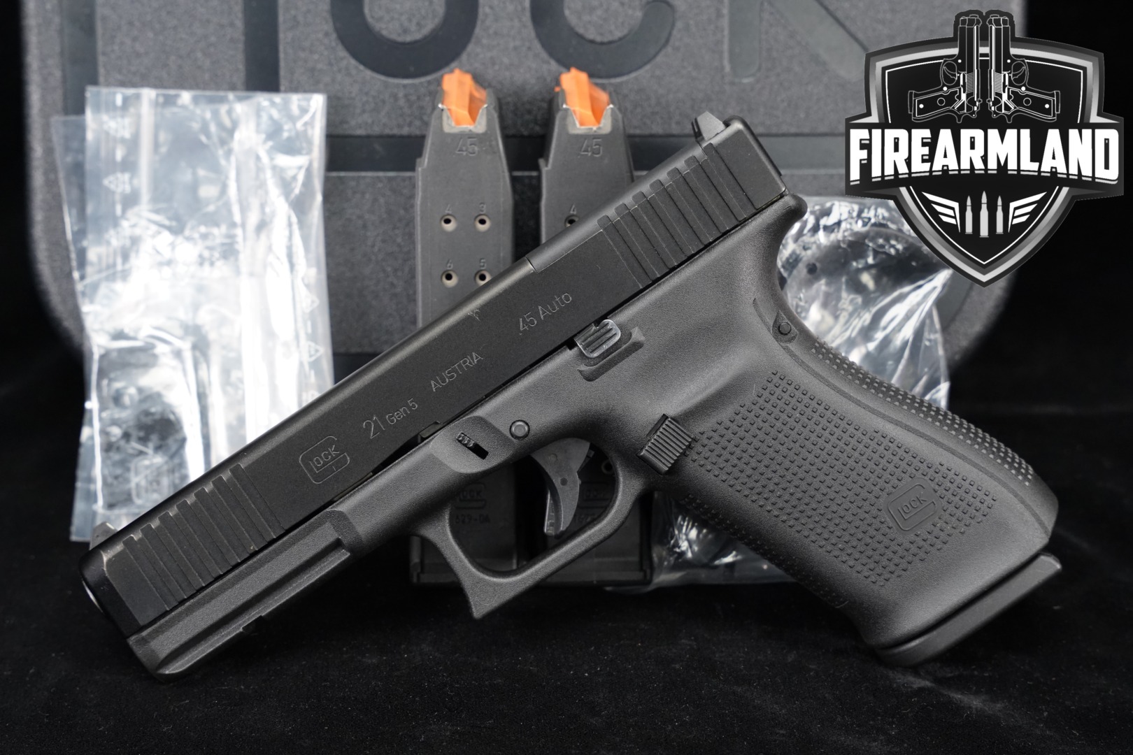 Glock G21 Gen5 MOS .45 ACP Black in Excellent Condition Thumbnail