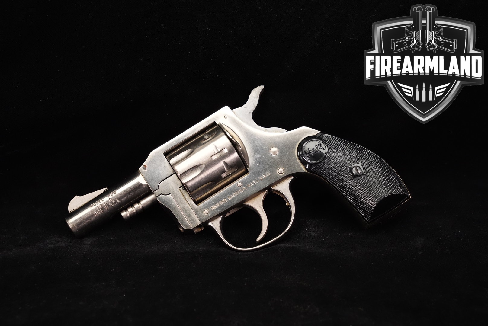 Harrington & Richardson Model 930 Sidekick H&R 22 LR 2.5" Nickel DA/SA M930-img-0