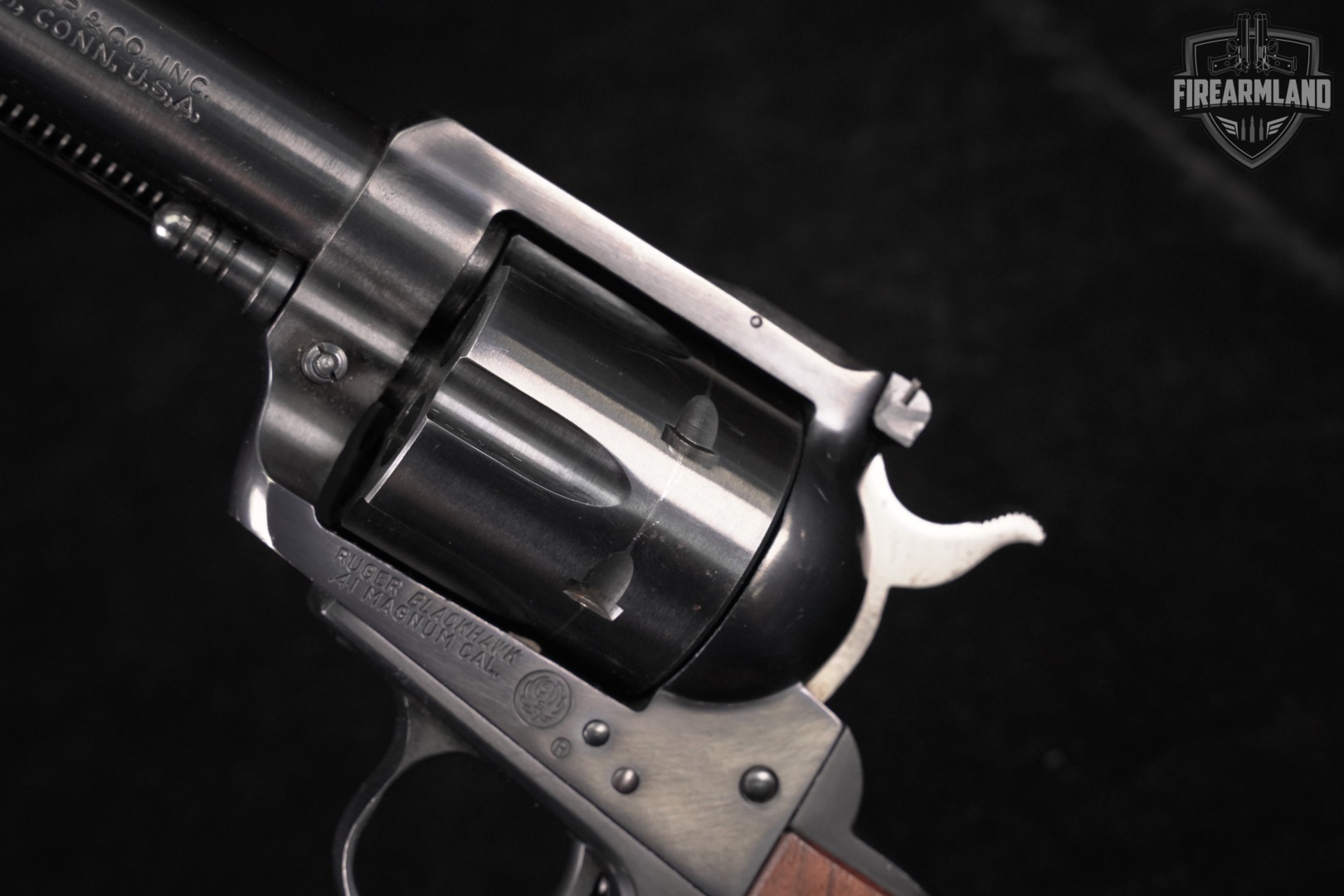 Ruger Blackhawk Old Model, Three-Screw 41 Rem Magnum 6.5" Blued-img-11
