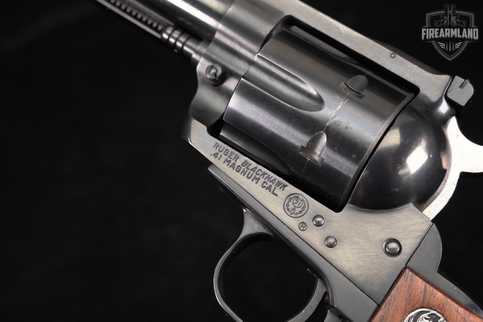 Ruger Blackhawk Old Model, Three-Screw 41 Rem Magnum 6.5" Blued-img-16