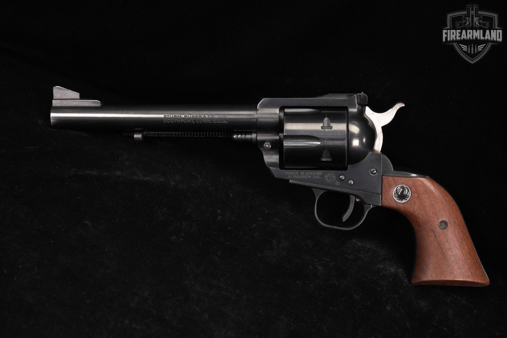 Ruger Blackhawk Old Model, Three-Screw 41 Rem Magnum 6.5" Blued-img-2