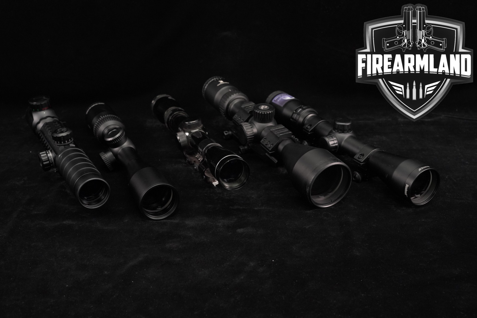 FIVE SCOPE LOT 5 Pack Tasco Piney Bushnell Nikon Vortex Scopes Riflescope-img-0