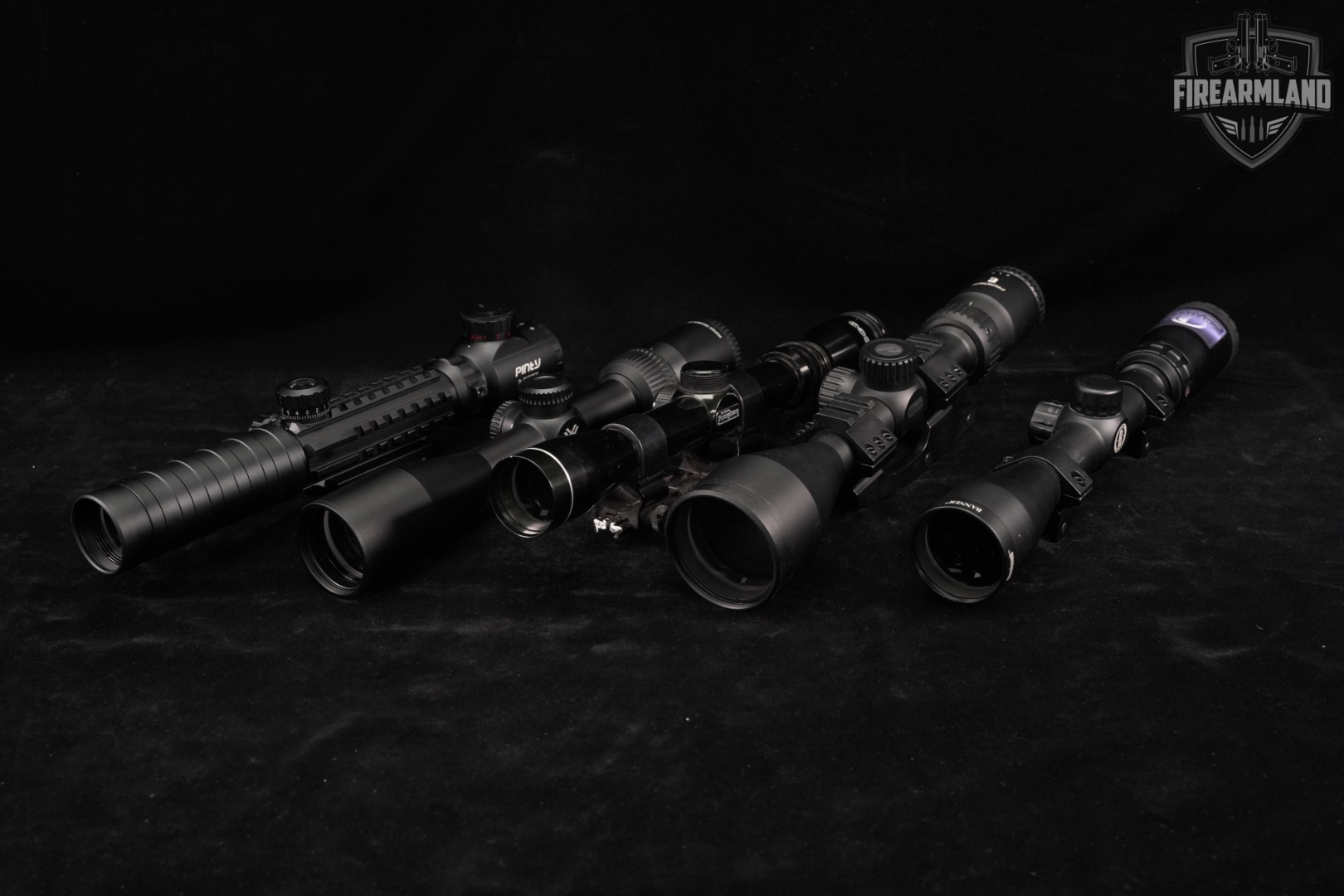 FIVE SCOPE LOT 5 Pack Tasco Piney Bushnell Nikon Vortex Scopes Riflescope-img-2