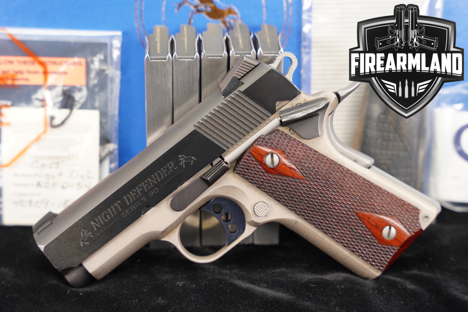 Used Colt Government Model Rail Gun Auction | FirearmLand