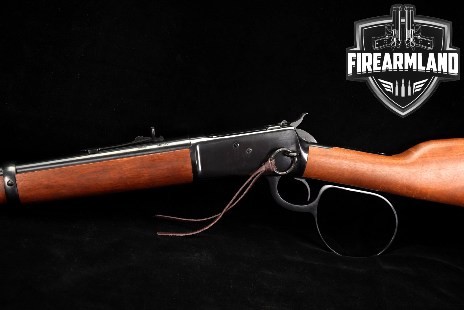 Rossi R92 Ranch Hand .45 Colt Blued & Hardwood in Good Condition Thumbnail