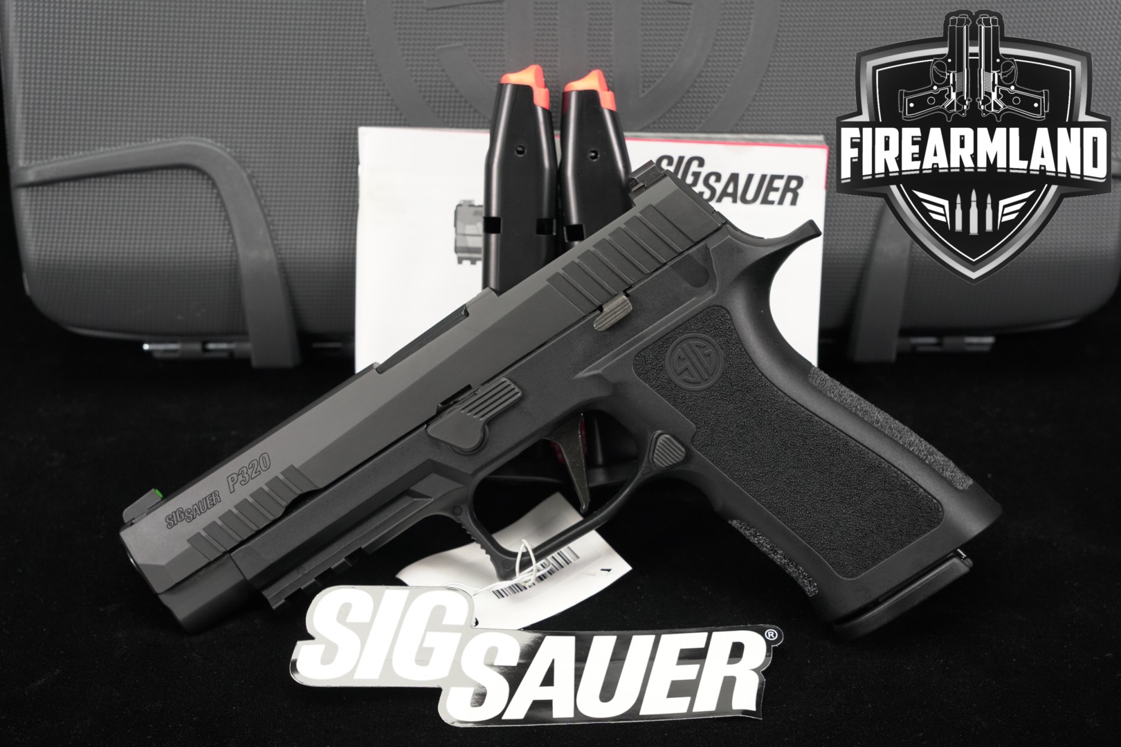 Sig Sauer P320 X-Series Full-Size (XFULL) 9mm Luger Black in Excellent Condition Thumbnail