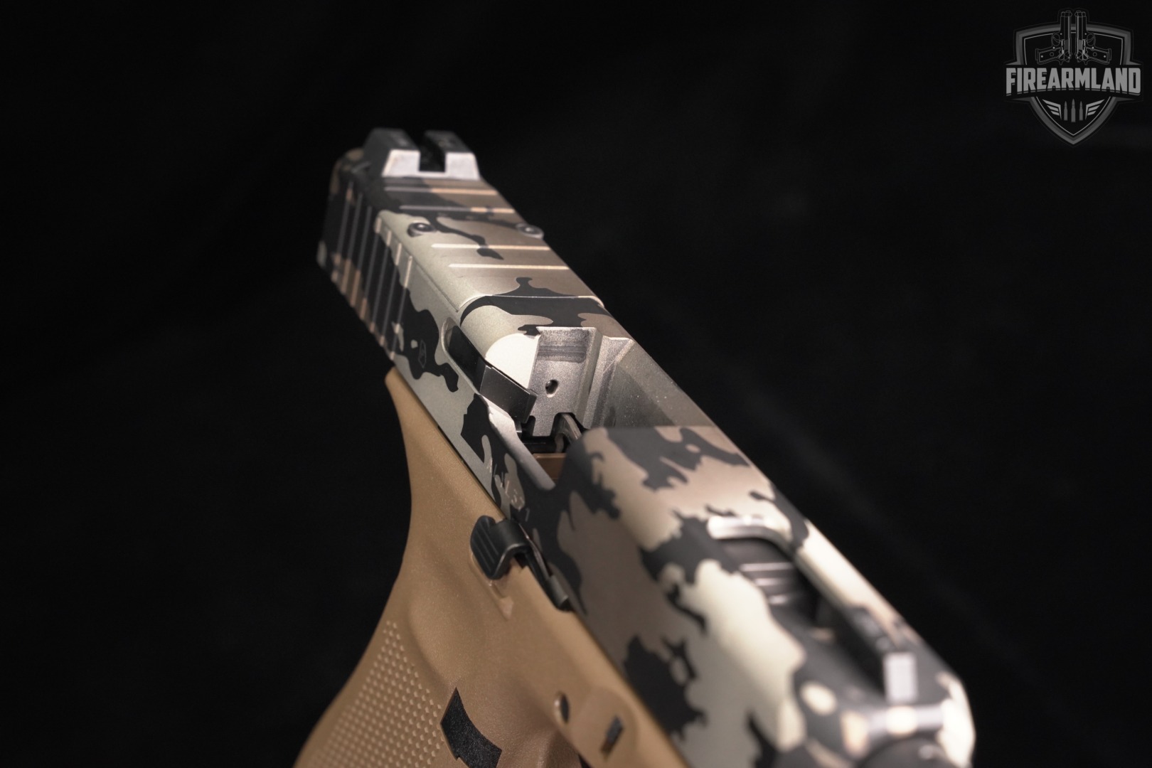 Glock 19X MOS G19X V Series 9mm 4.02" Coyote Tan +ORIG CASE-img-11