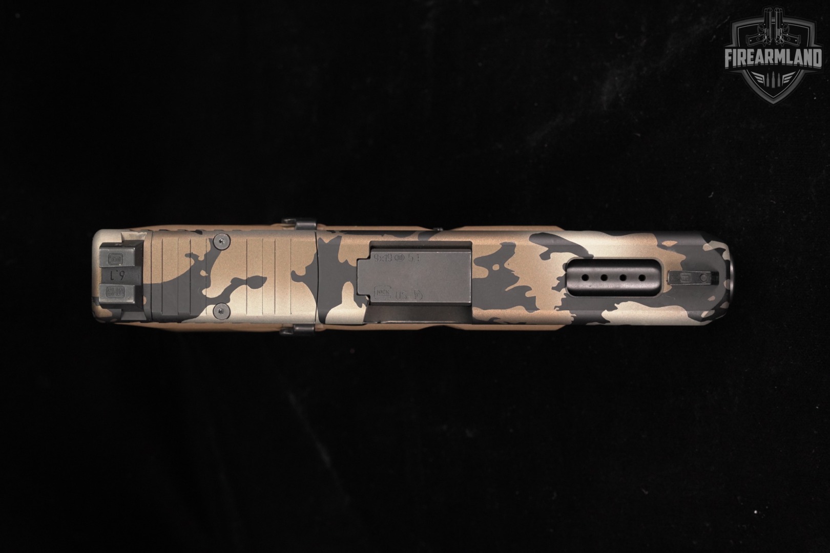 Glock 19X MOS G19X V Series 9mm 4.02" Coyote Tan +ORIG CASE-img-5