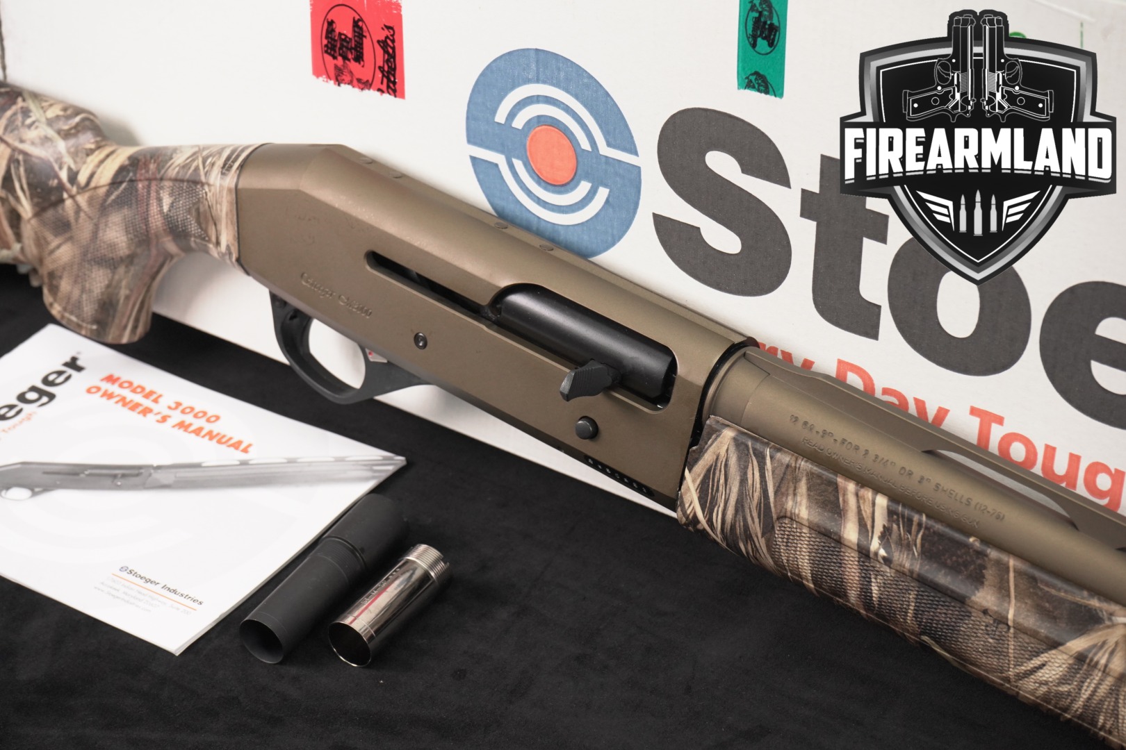Stoeger Industries M3000 DRT Bronze 12 Gauge Bronze & Realtree Camo in Very Good Condition Thumbnail