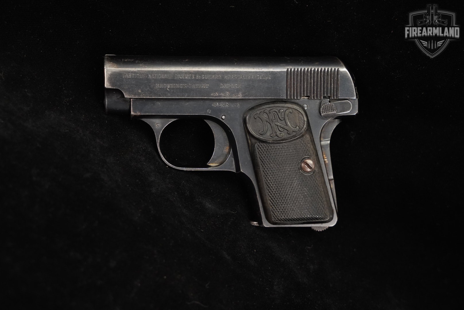 1910-1911 FN Model 1906 Vest Pocket; Second Type; Two-Safety M1906-img-2