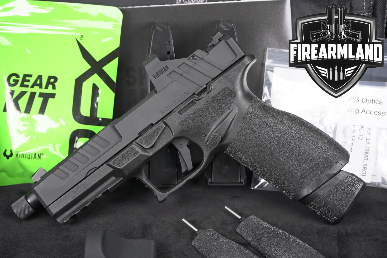 Springfield Armory Echelon Threaded Barrel 9mm Luger Black in Excellent Condition Thumbnail