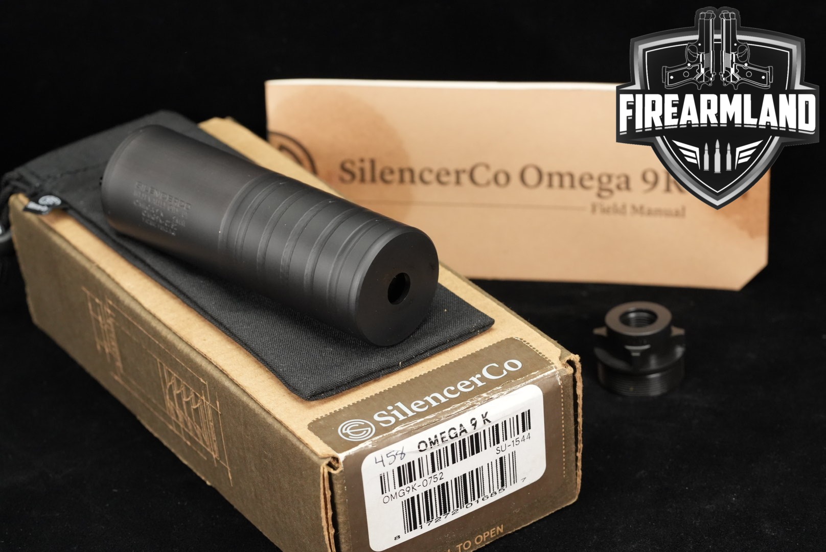 SilencerCo Omega 9K 9mm Luger in Excellent Condition Thumbnail