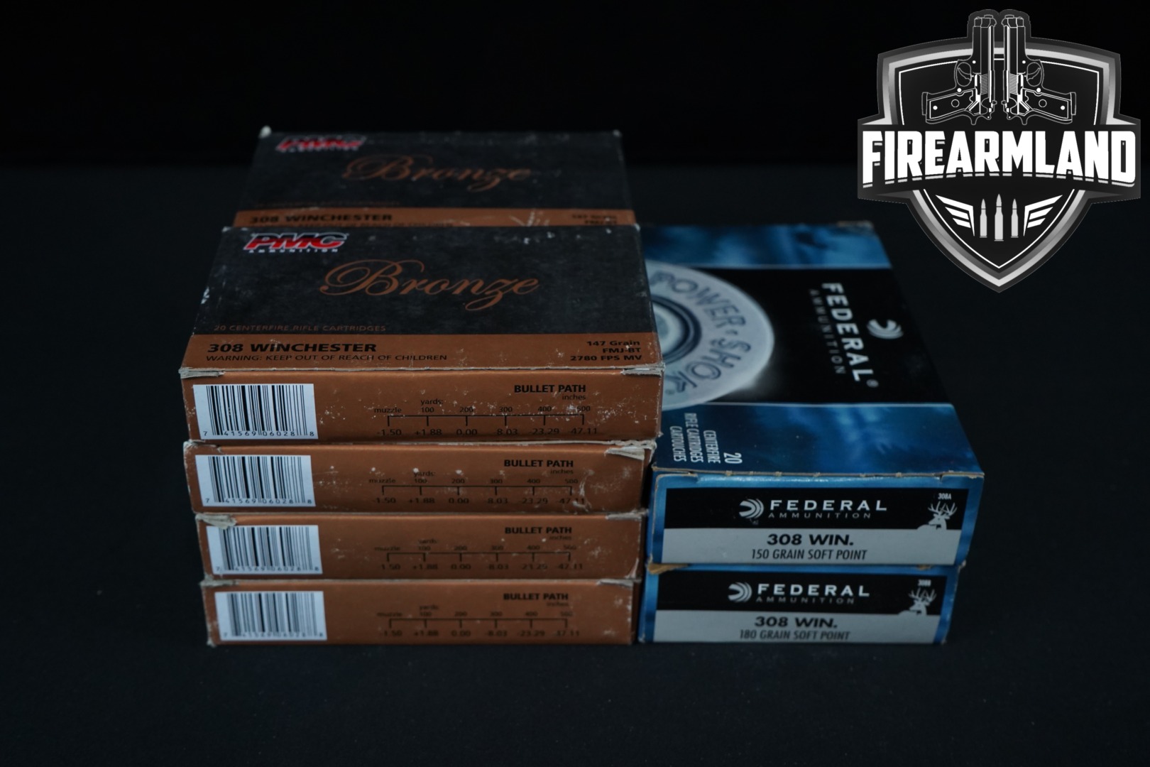 Multiple Manufacturers 308 Winchester Ammunition .308 Win. in New - Old Stock Condition Thumbnail
