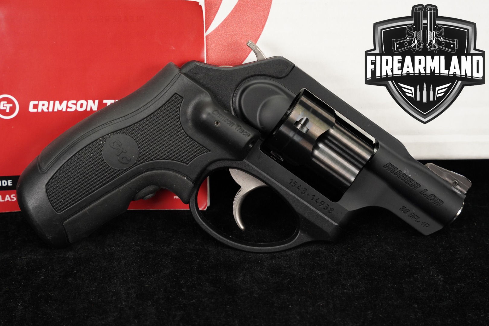 2022 Sturm Ruger LCRx .38 Special +P Black in Very Good Condition Thumbnail