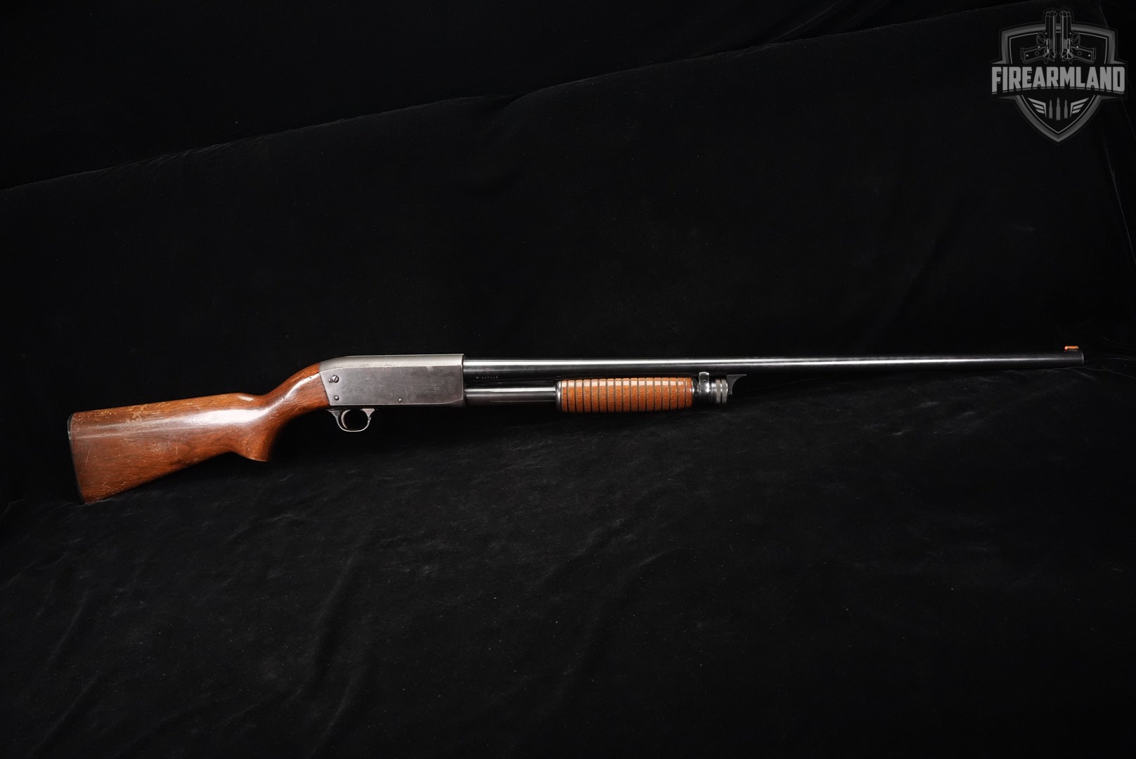 Ithaca Model 37 Featherlight 12-Gauge 28" Blued & Walnut M37 Slam-Fire-img-2