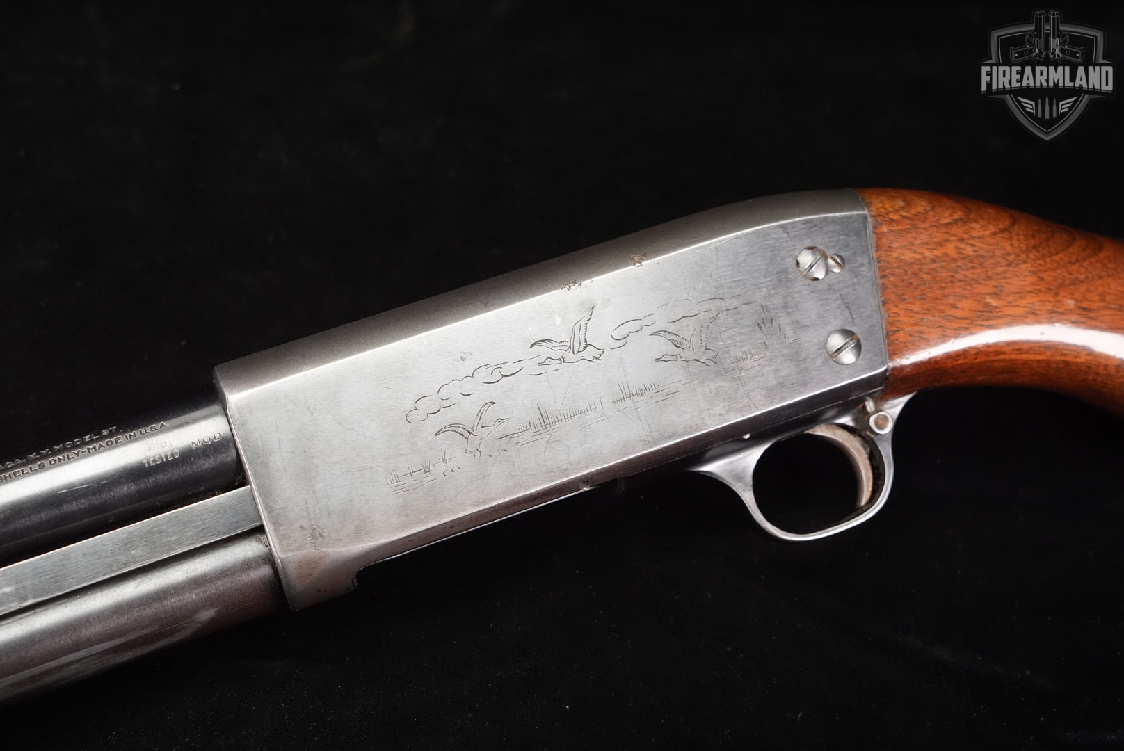 Ithaca Model 37 Featherlight 12-Gauge 28" Blued & Walnut M37 Slam-Fire-img-21