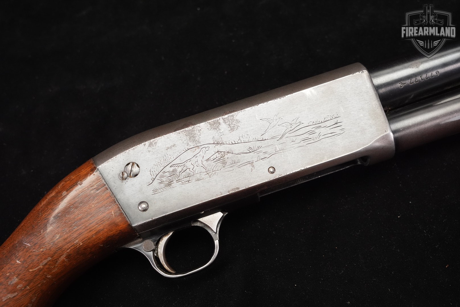 Ithaca Model 37 Featherlight 12-Gauge 28" Blued & Walnut M37 Slam-Fire-img-22