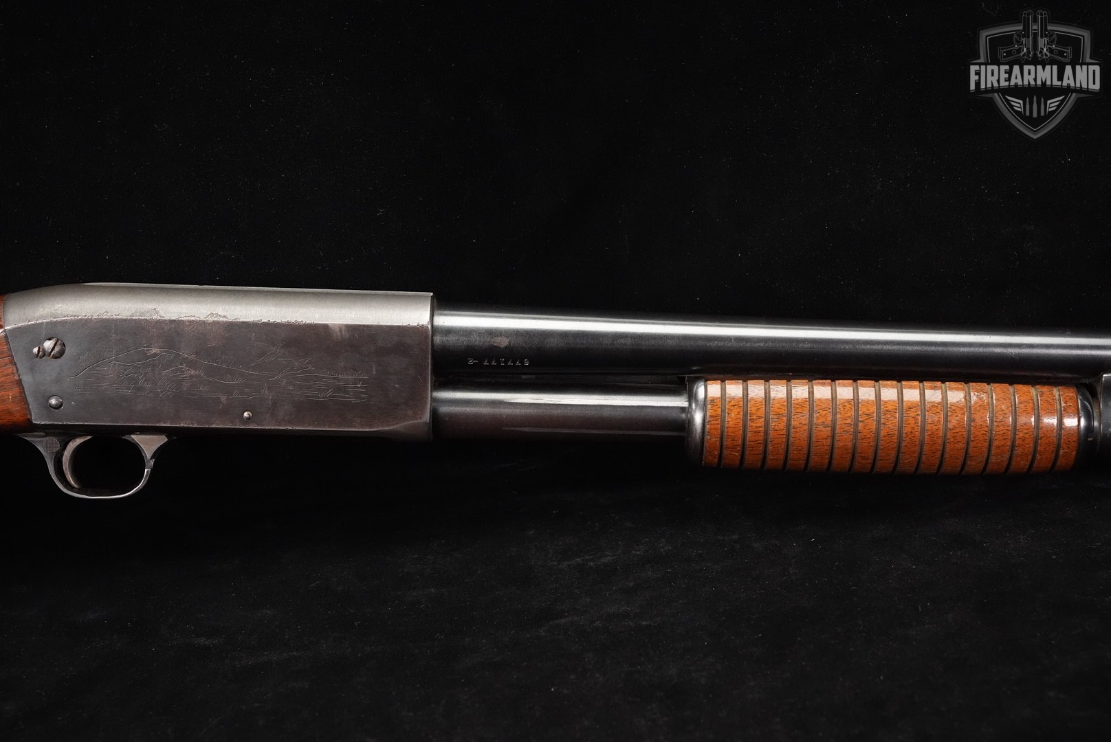 Ithaca Model 37 Featherlight 12-Gauge 28" Blued & Walnut M37 Slam-Fire-img-4