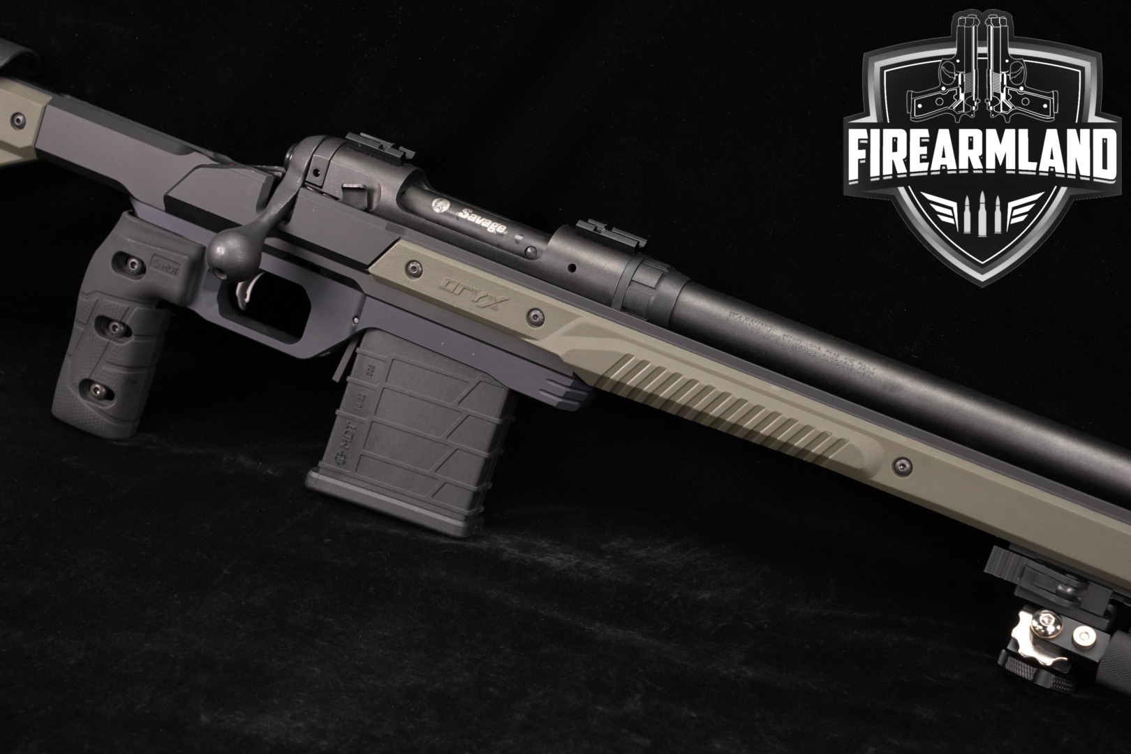 Savage Arms Model 10 308 Winchester 24" Blued M10 MDT ORYX CHASSIS +BIPOD-img-0