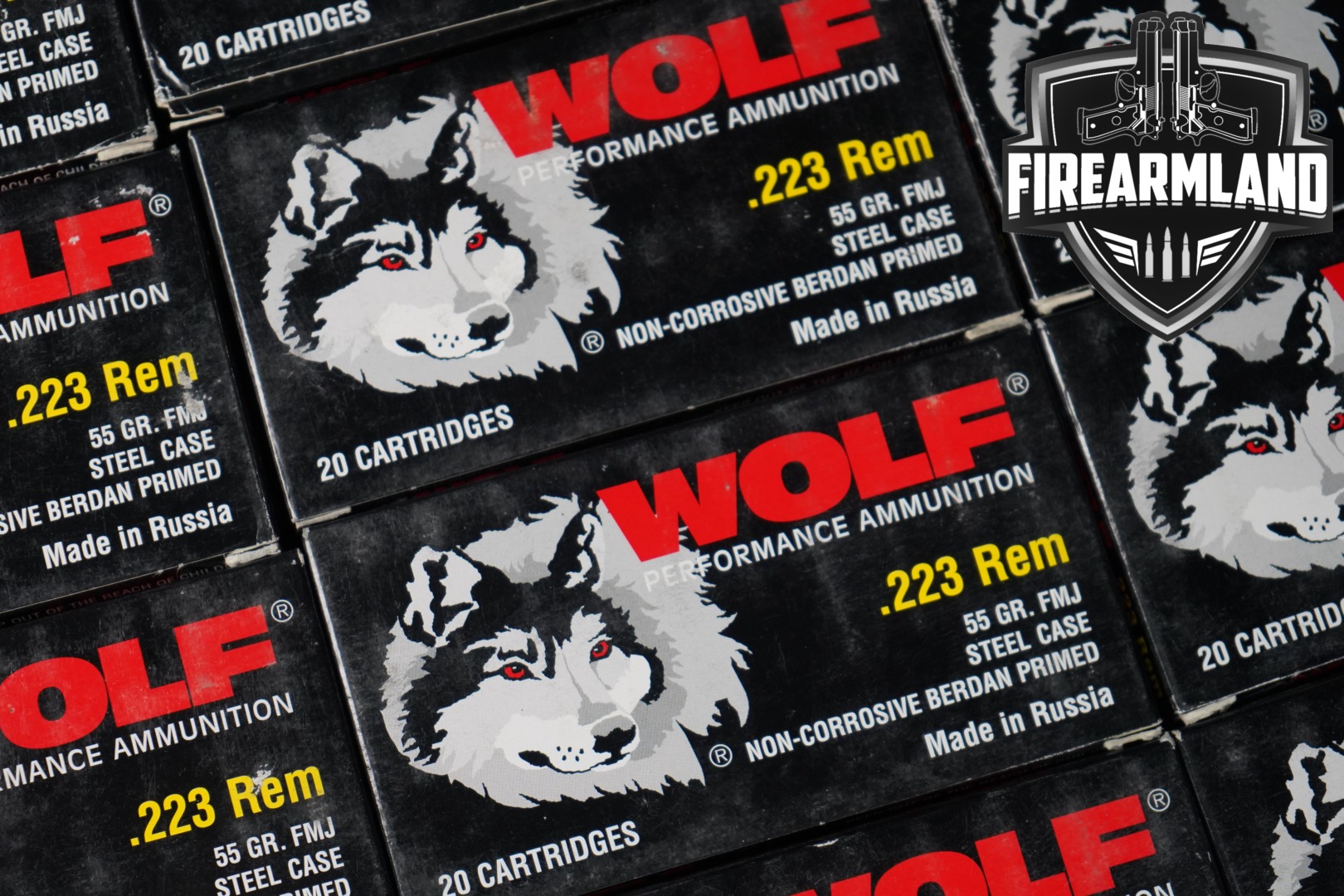 Wolf FMJ .223 Rem. in New - Old Stock Condition Thumbnail