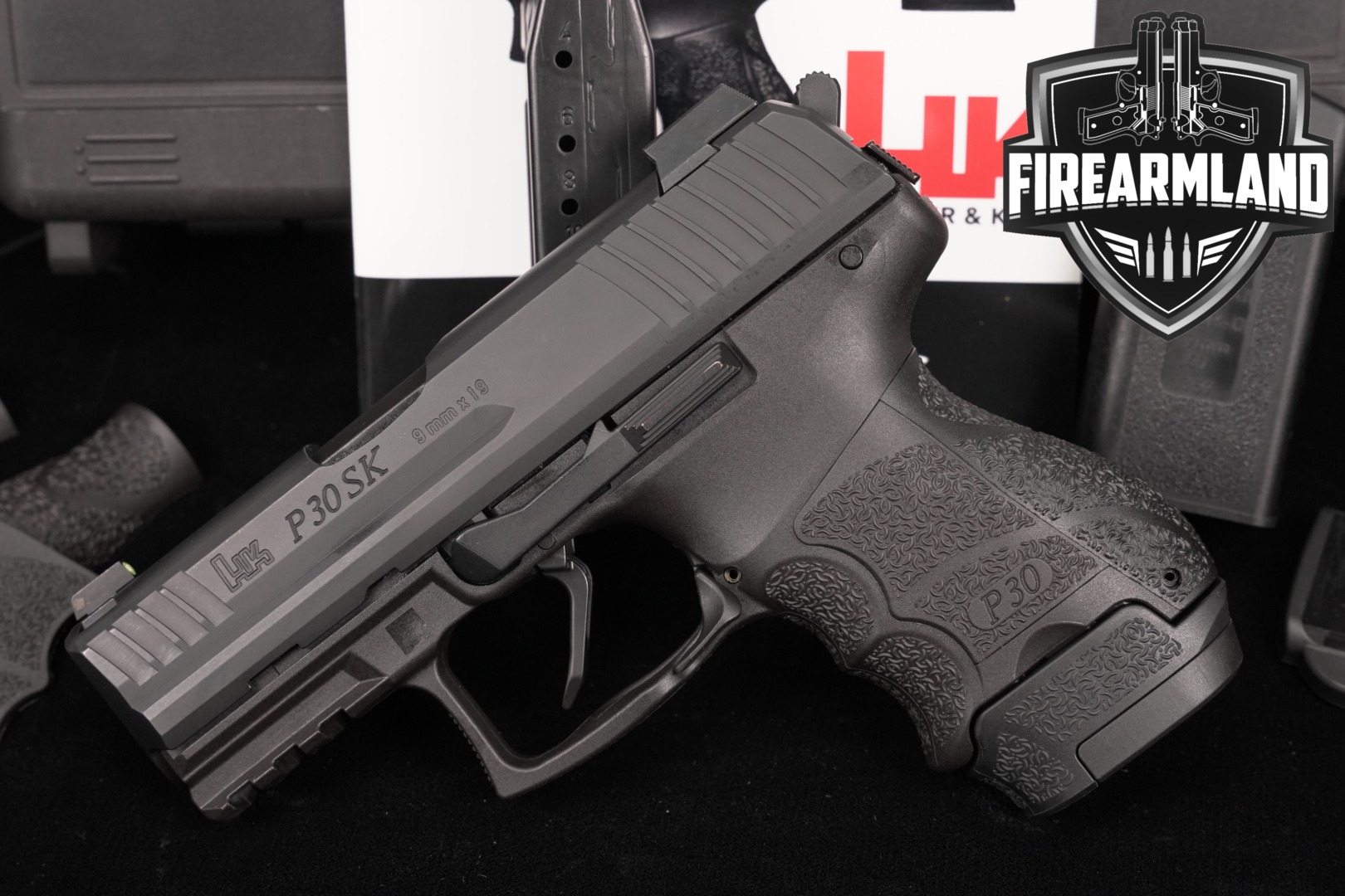 Heckler & Koch (H&K, HK) P30SK V3 9mm Luger Black in Very Good Condition Thumbnail