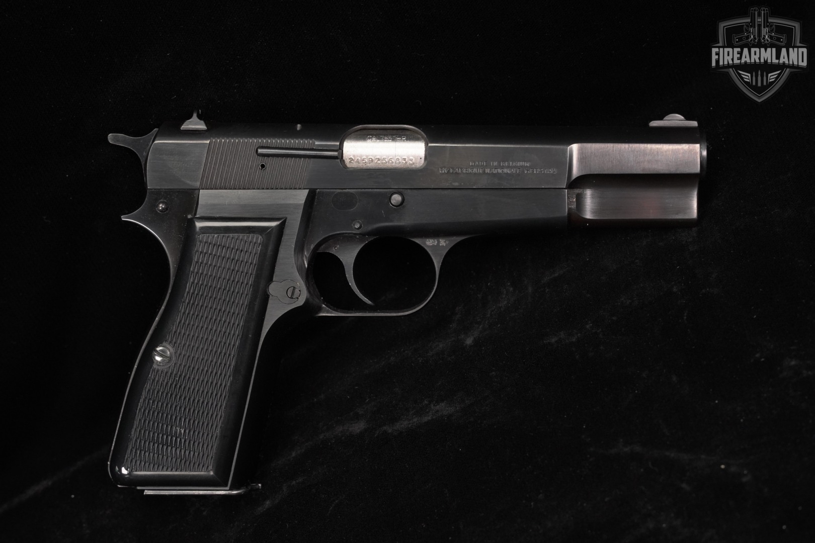 1981 Browning Hi-Power Standard Pre-Mark II 30 Luger Hipower +ORIG BOX-img-4