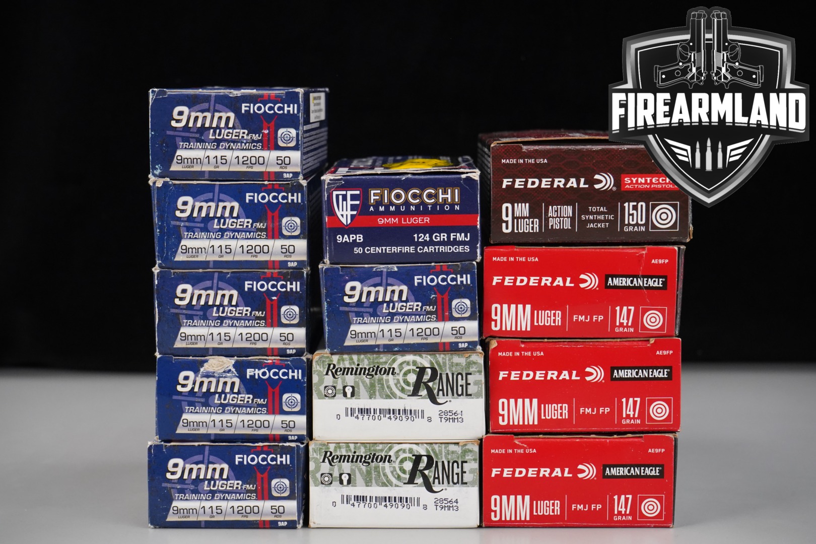 Multiple Manufacturers 9mm Ammo 9mm Luger in New - Old Stock Condition Thumbnail