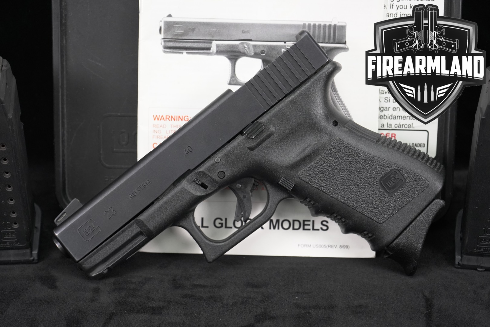 Glock G23 Gen 3 .40 S&W Black in Fair Condition Thumbnail