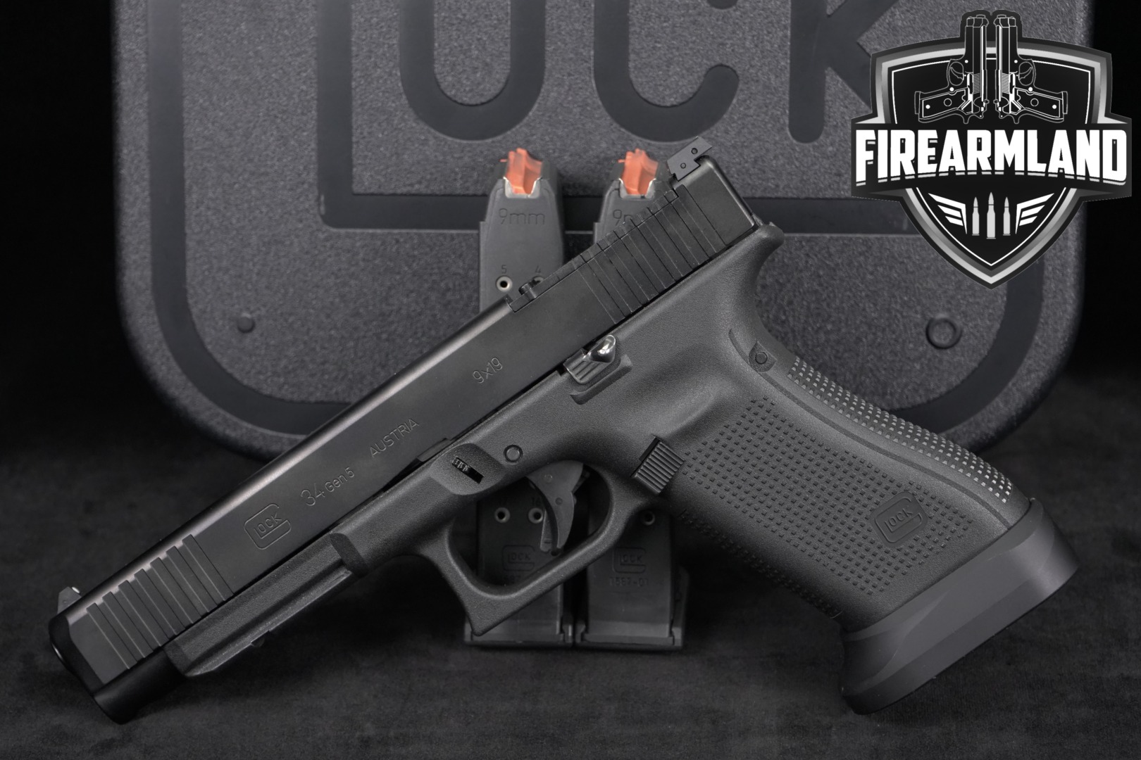 Glock G34 Gen5 MOS 9mm Luger Black in Very Good Condition Thumbnail