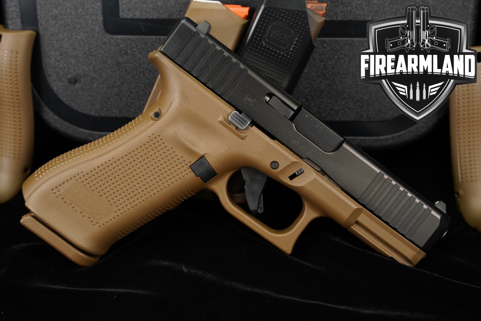 Glock G45 Gen5 9mm Luger Two-Tone FDE in Excellent Condition Thumbnail