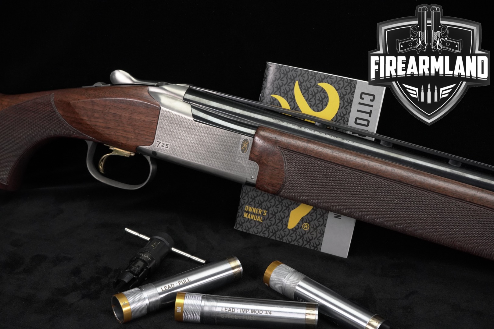 2020 Browning Citori 725 Sporting 12 Gauge Silver Nitride & Walnut in Very Good Condition Thumbnail