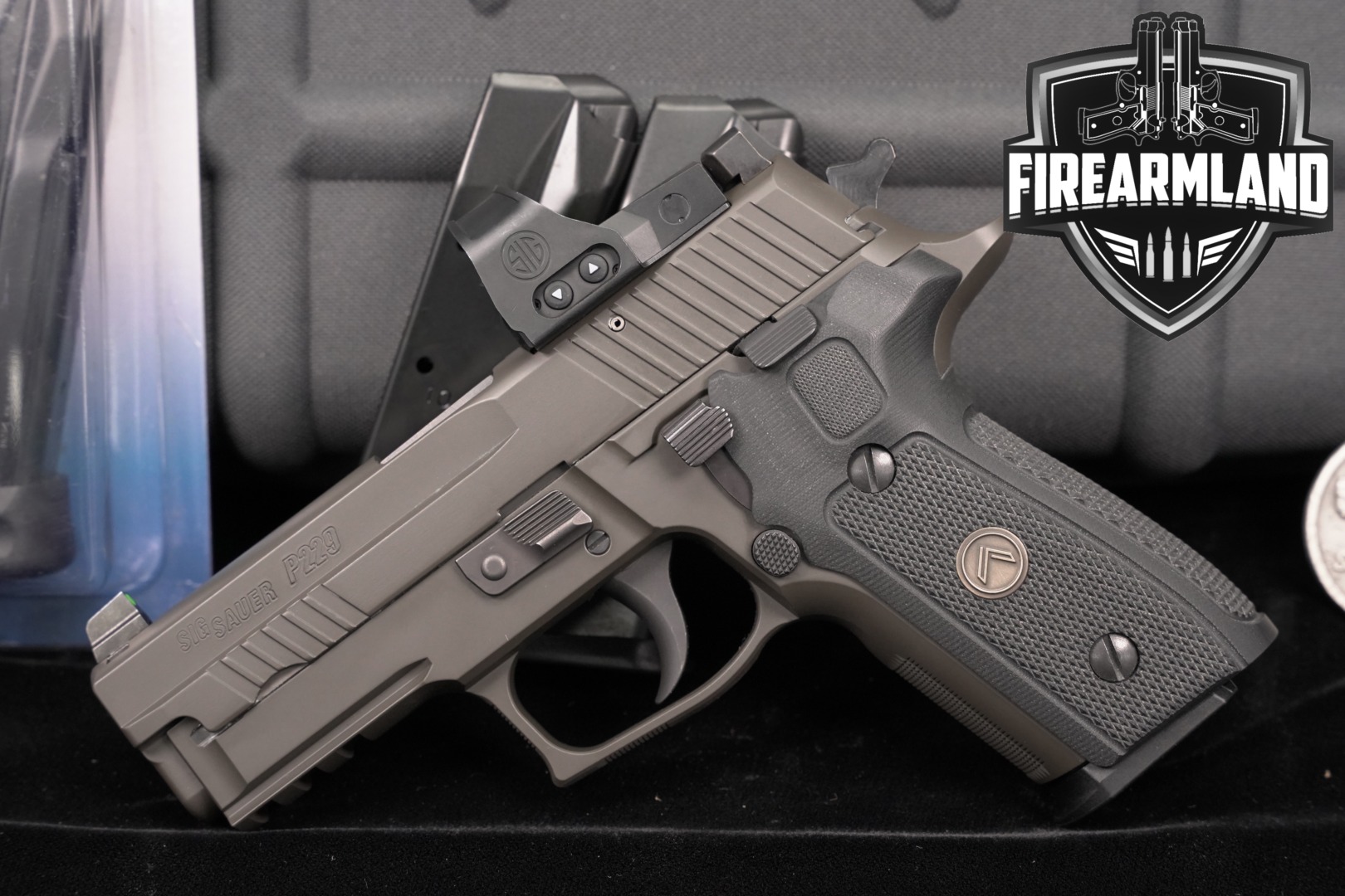 Sig Sauer P229 Legion DA/SA 9mm Luger Legion Gray in Excellent Condition Thumbnail