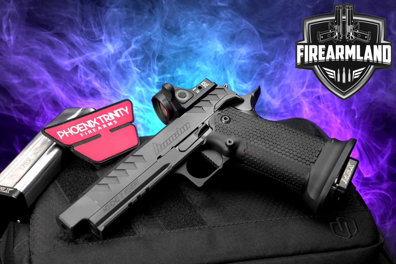 Phoenix Trinity Firearms Honcho X Kovert 9mm Luger Black in Excellent Condition Thumbnail