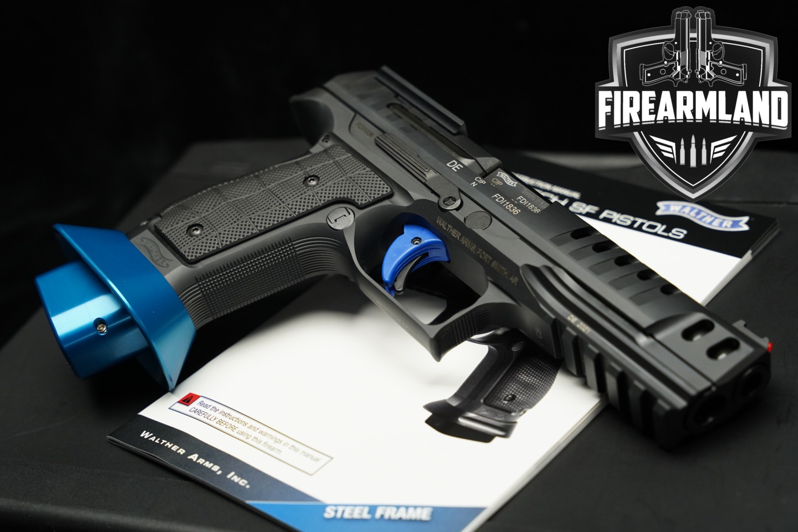 Walther Q5 Match SF 9mm Luger Blued in Very Good Condition Thumbnail