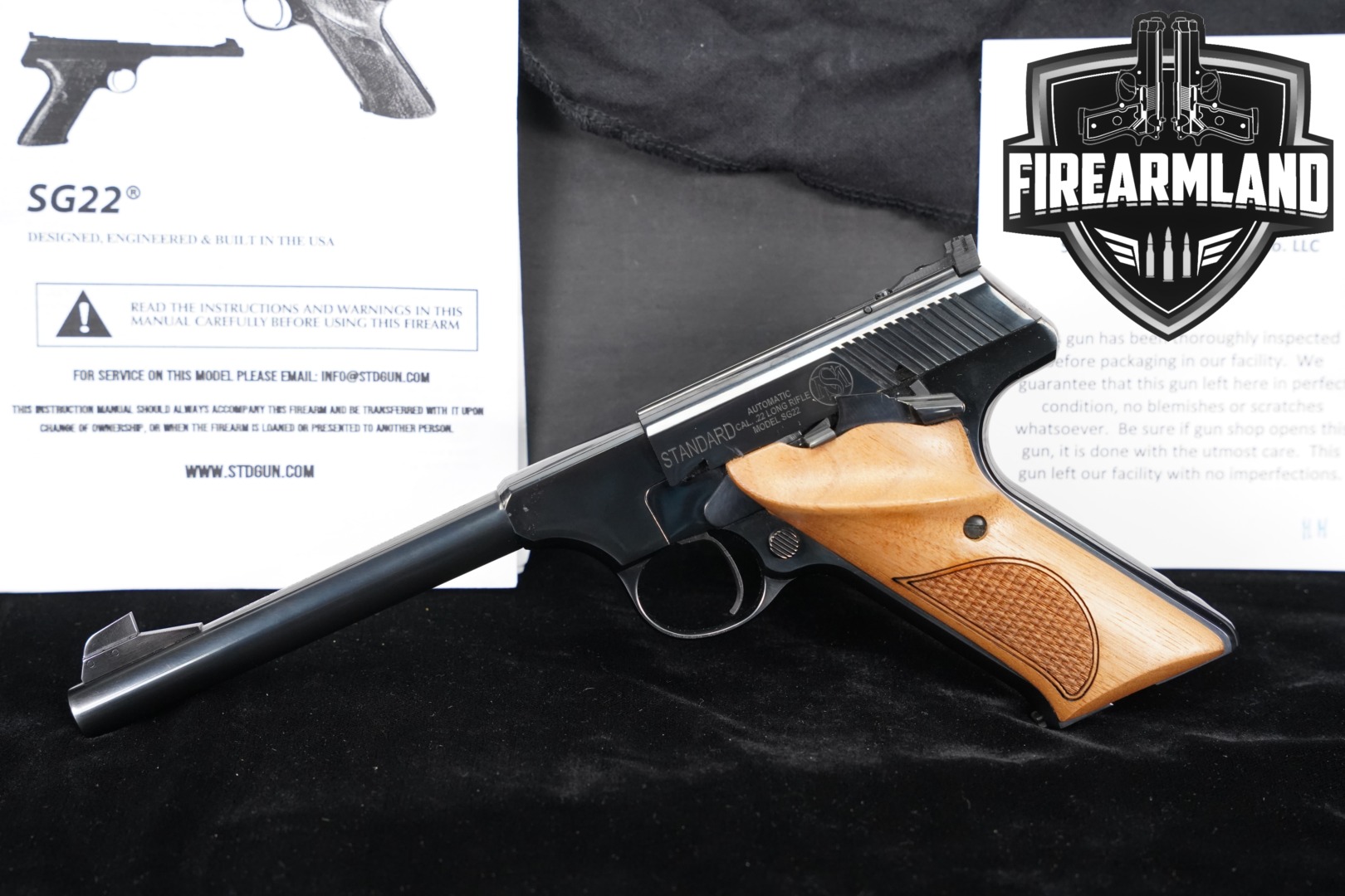 Standard Manufacturing SG22 .22 LR Blued in Like-New Condition Thumbnail