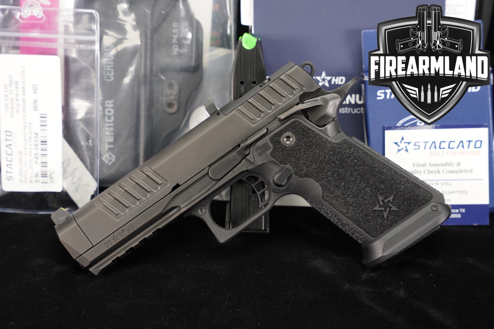 Staccato (STI) P4.5 HD 9mm Luger Black in Excellent Condition Thumbnail