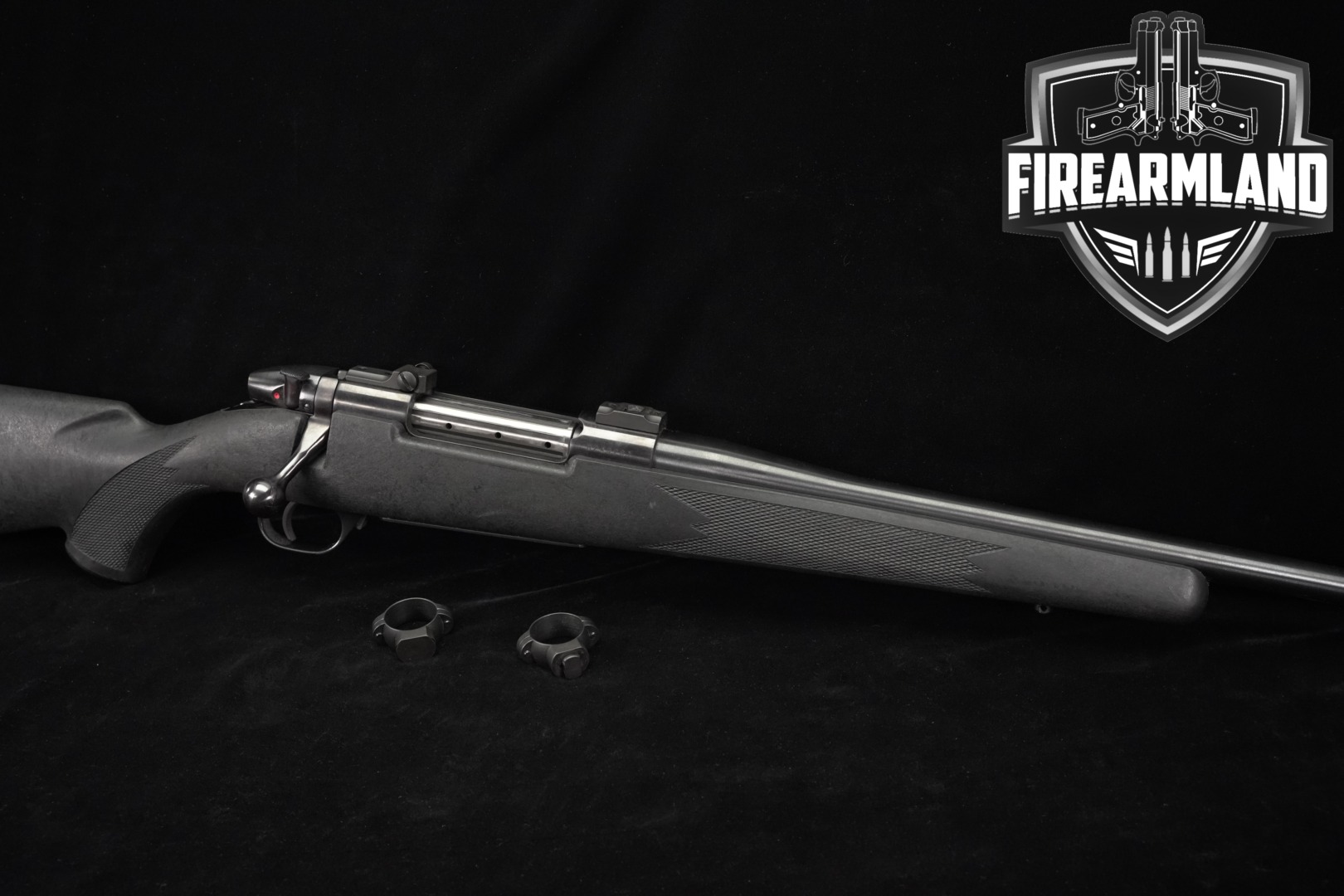 1983-1994 Weatherby Mark V Synthetic (Howa/Japan Production) 7mm Rem. Mag. Blued & Black in Very Good Condition Thumbnail