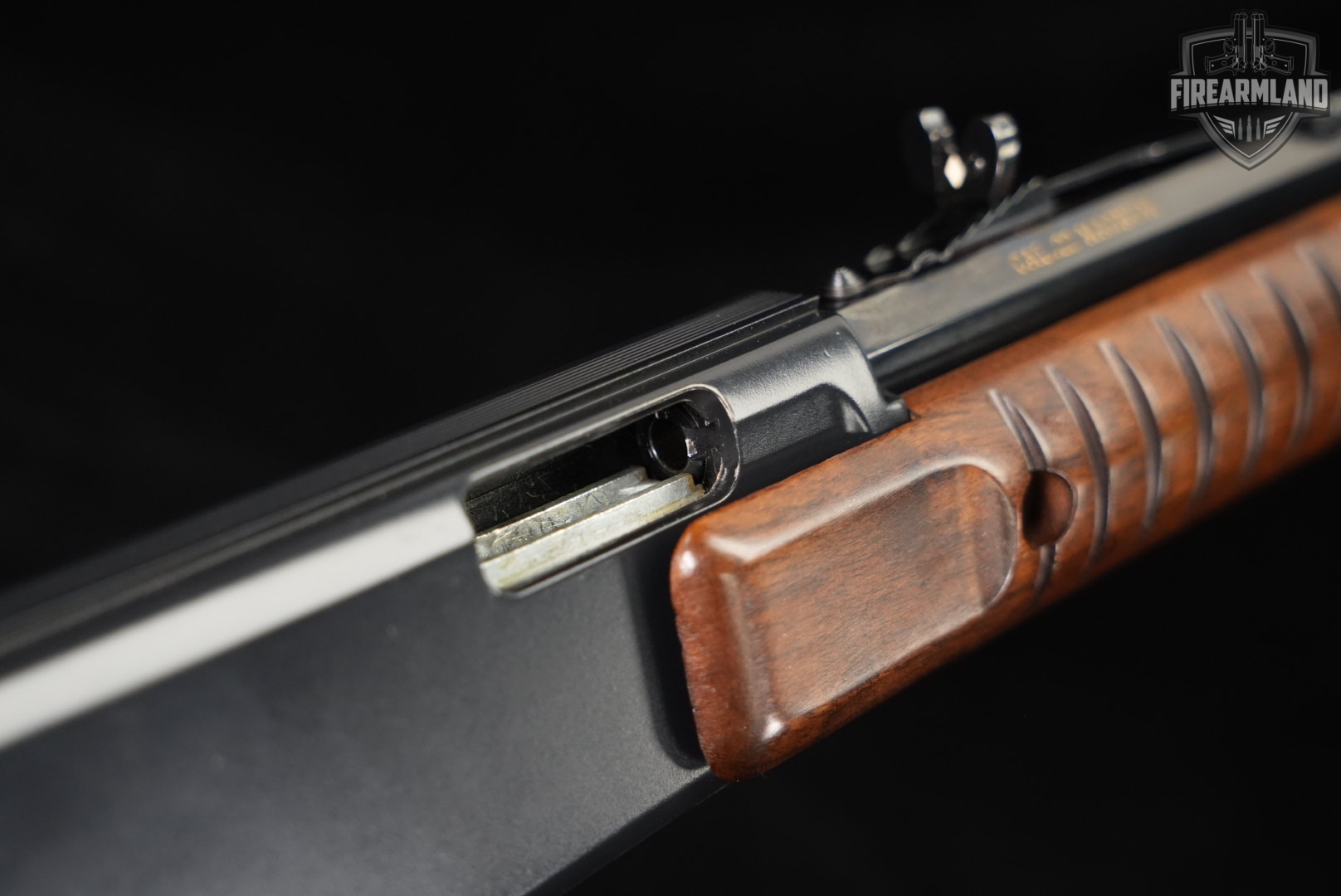Henry Pump Action Octagon 22 Magnum / WMR 20.5" Blued & Walnut H003-TM-img-16