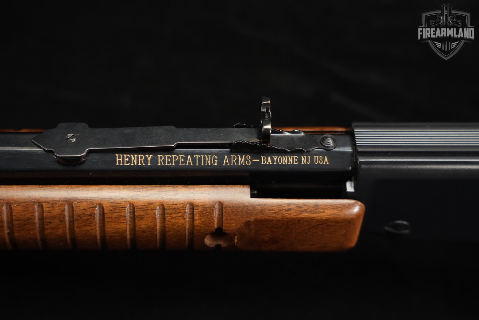 Henry Pump Action Octagon 22 Magnum / WMR 20.5" Blued & Walnut H003-TM-img-19