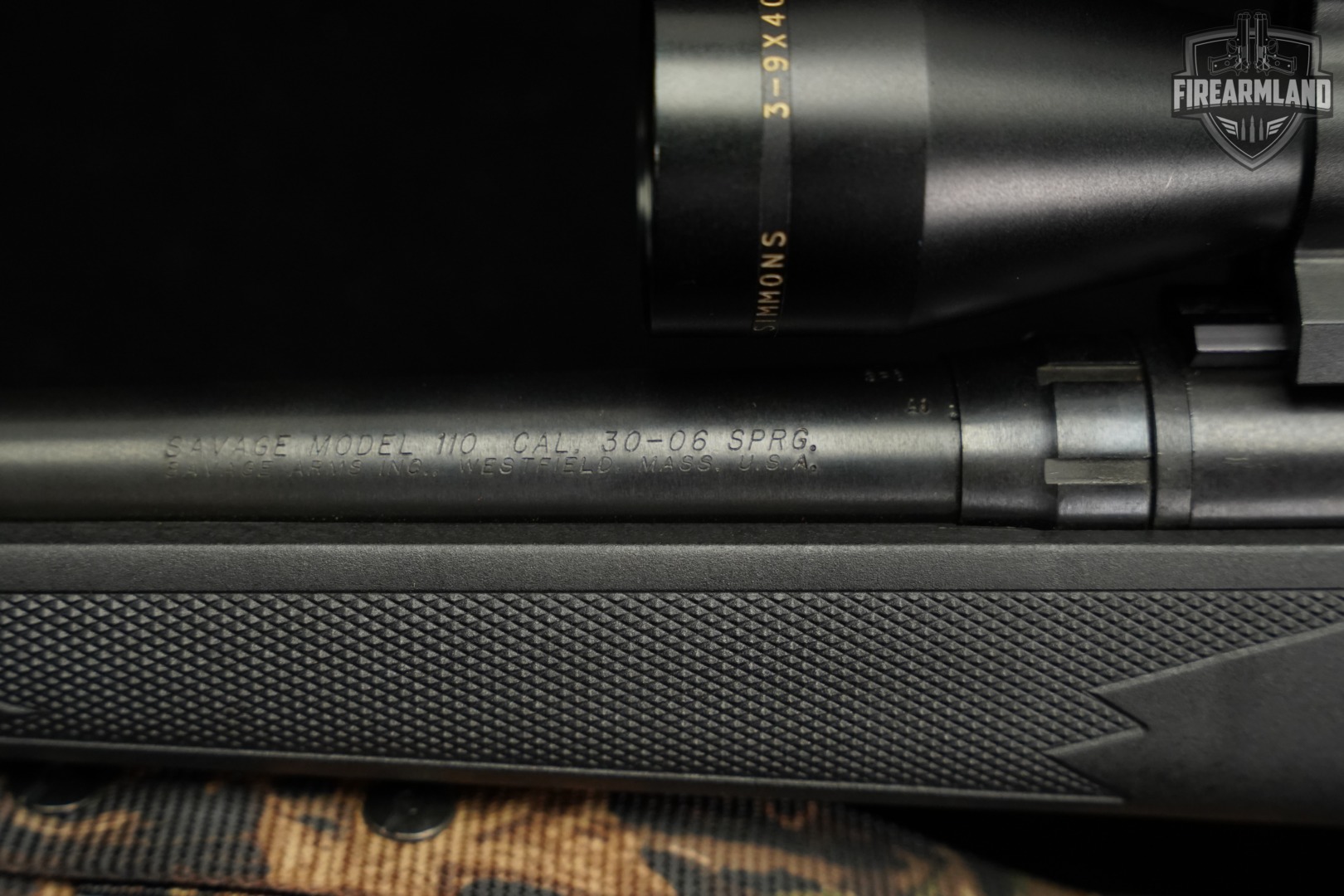 Savage Arms Model 110 30-06 22 Blued & Synthetic M110 +SIMMONS SCOPE-img-18