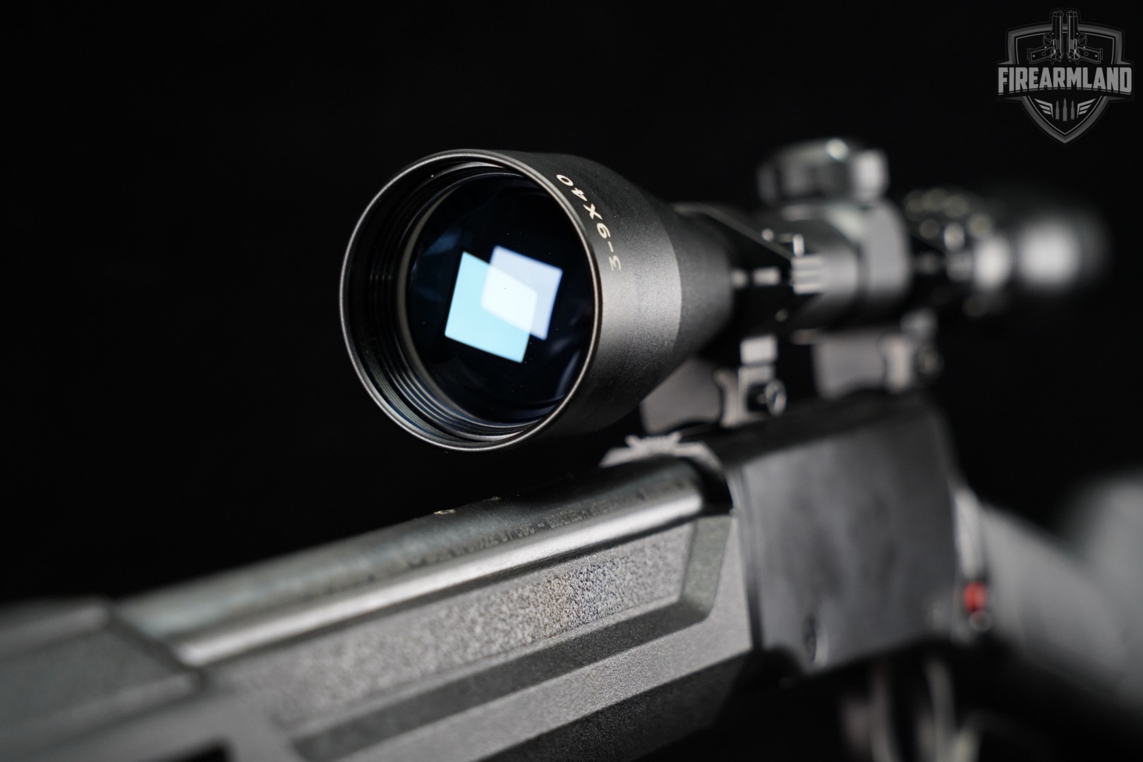 Rossi Rio Bravo 22 WMR 20" Blued & Synthetic +SCOPE-img-19